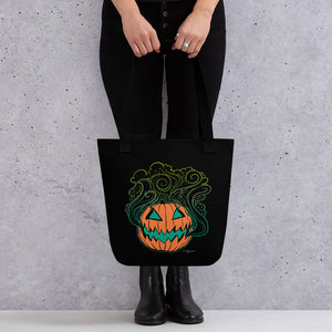 Pumpkin Smoke Tote bag